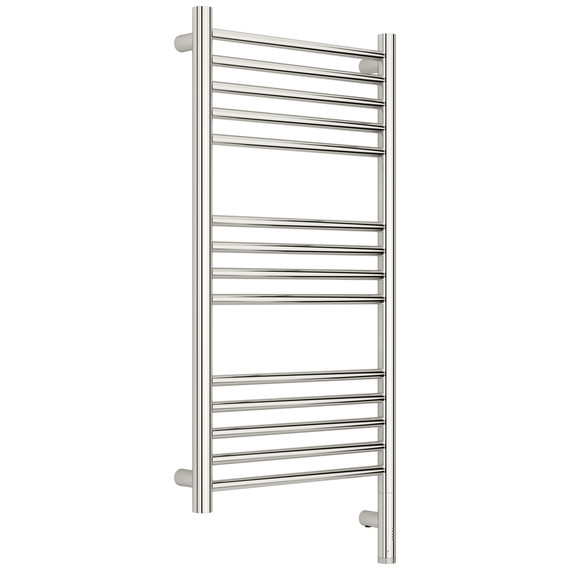 Полотенцесушитель электрический Сунержа Богема 3.1 П14 400x920 мм (прямая перемычка) 00-6005-8040 R, хром - фото 
