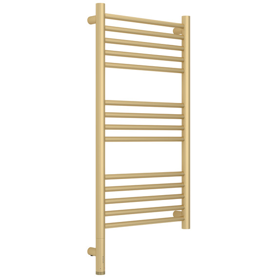 Полотенцесушитель электрический Сунержа Богема 3.1 П14 400x920 мм (прямая перемычка) 022-6004-8040 L, шампань матовый - фото 