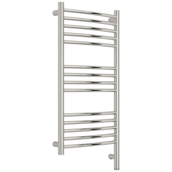 Полотенцесушитель электрический Сунержа Богема 3.1 П14 400x920 мм (выгнутая перемычка) 00-6003-8040 R, хром - фото 