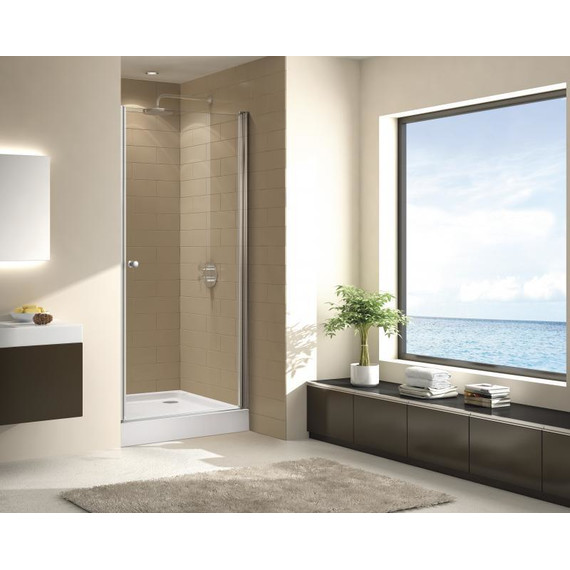 Душевая дверь Cezares 70 см ECO-O-B-1-70-C-Cr, хром/прозрачное - фото 4