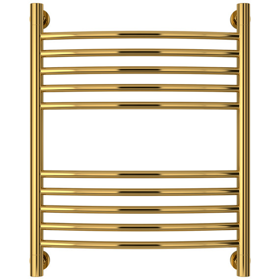 Полотенцесушитель водяной Сунержа Богема+ П10 500x660 мм (выгнутая перемычка) 03-0221-6050, золото - фото 2