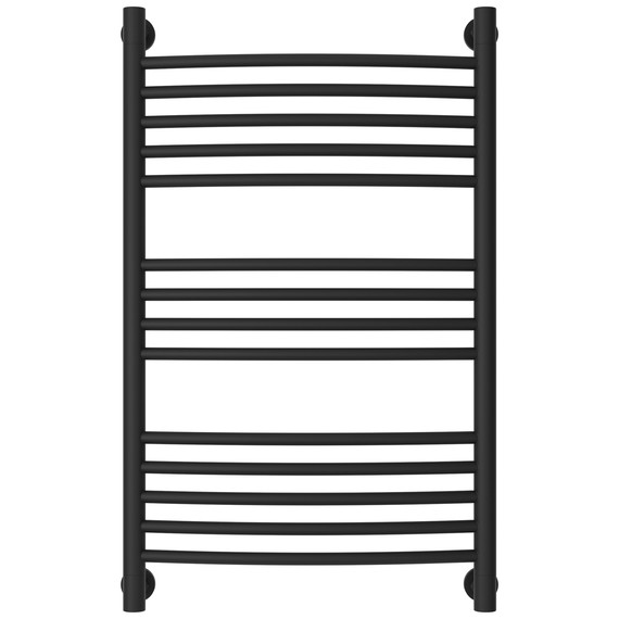 Полотенцесушитель водяной Сунержа Богема+ П14 500x860 мм (выгнутая перемычка) 15-0221-8050, тёмный титан муар - фото 2