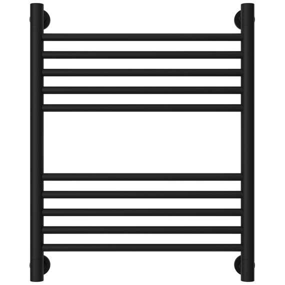 Полотенцесушитель водяной Сунержа Богема+ П10 500x660 мм (прямая перемычка) 31-0220-6050, чёрный матовый - фото 2