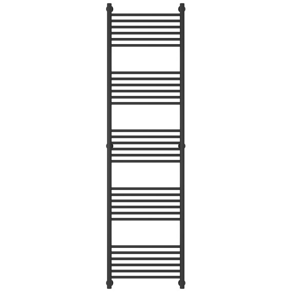 Полотенцесушитель водяной Сунержа Богема+ П30 500x1960 мм (прямая перемычка) 15-0220-1950, тёмный титан муар - фото 2