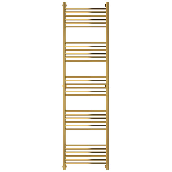 Полотенцесушитель водяной Сунержа Богема+ П30 500x1960 мм (прямая перемычка) 03-0220-1950, золото - фото 2
