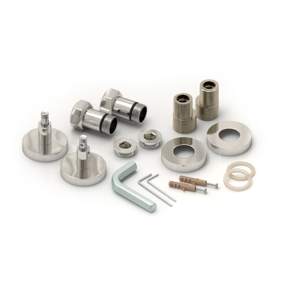 Полотенцесушитель водяной Сунержа Канцлер П8 500x1030 мм 022-0254-1050, шампань матовый - фото 4