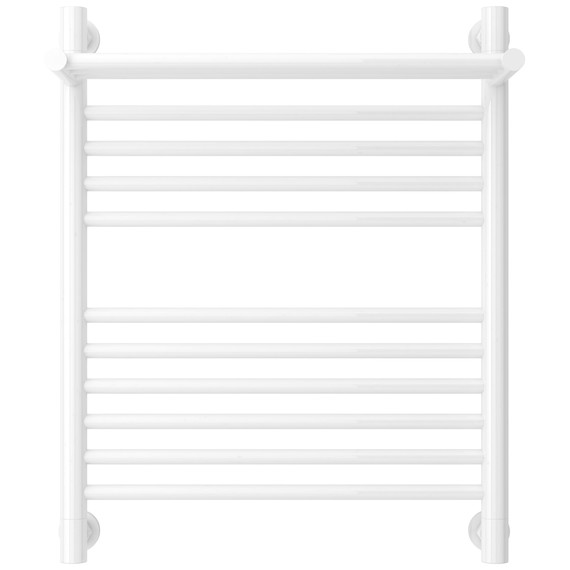 Полотенцесушитель водяной Сунержа Богема+ с полкой П11 500x660 мм 12-0223-6050, белый - фото 2