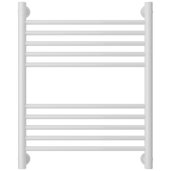 Полотенцесушитель водяной Сунержа Богема+ П10 500x660 мм (прямая перемычка) 12-0220-6050, белый - фото 2