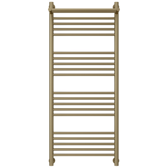 Полотенцесушитель водяной Сунержа Богема+ с полкой П20 500x1260 мм 32-0223-1250, золотой шёлк - фото 2
