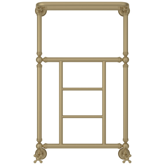 Полотенцесушитель водяной Сунержа Ренессанс П5 500x930 мм 032-0282-8650, золото матовое - фото 2