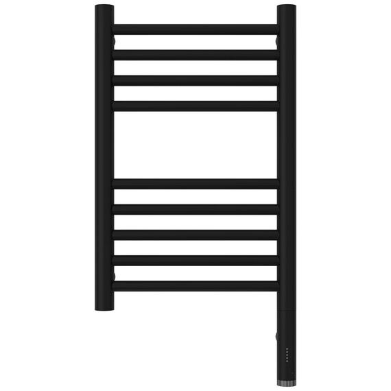 Полотенцесушитель электрический Сунержа Богема 3.1 П9 300x620 мм (прямая перемычка) 31-6005-5030 R, чёрный матовый - фото 2