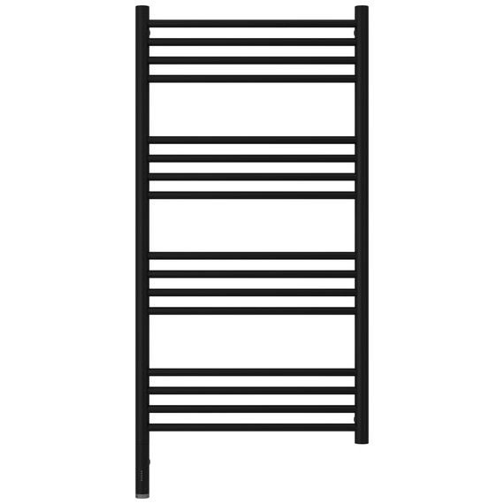 Полотенцесушитель электрический Сунержа Богема 3.1 П16 500x1120 мм (прямая перемычка) 31-6004-1050 L, чёрный матовый - фото 2