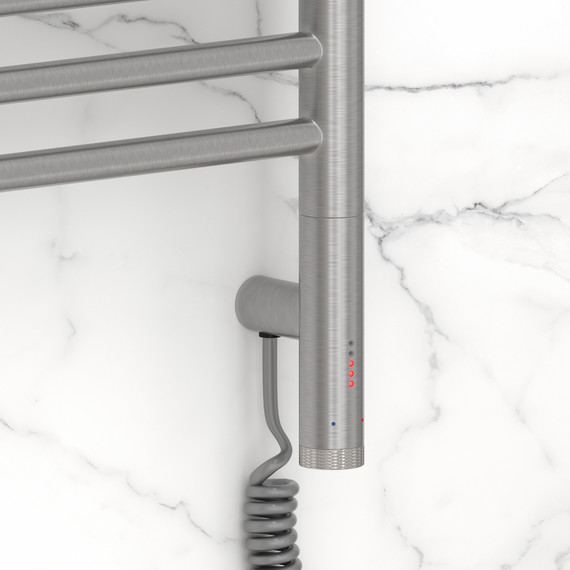 Полотенцесушитель электрический Сунержа Богема 3.1 П9 300x620 мм (прямая перемычка) 071-6005-5030 R, сатин - фото 3