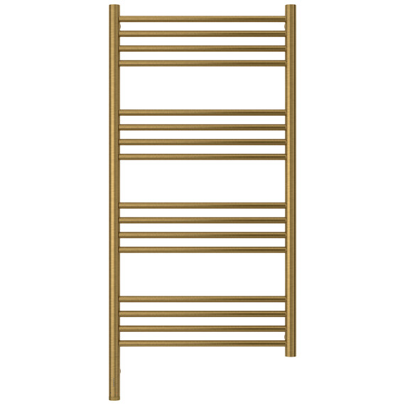 Полотенцесушитель электрический Сунержа Богема 3.1 П16 500x1120 мм (прямая перемычка) 051-6004-1050 L, состаренная латунь - фото 2