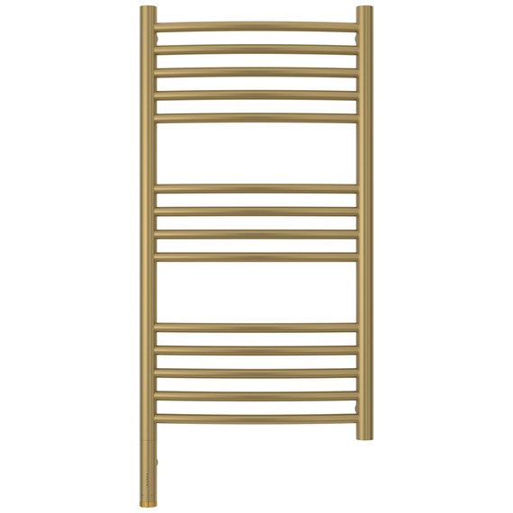 Полотенцесушитель электрический Сунержа Богема 3.1 П14 400x920 мм (выгнутая перемычка) 32-6002-8040 L, золотой шёлк - фото 2