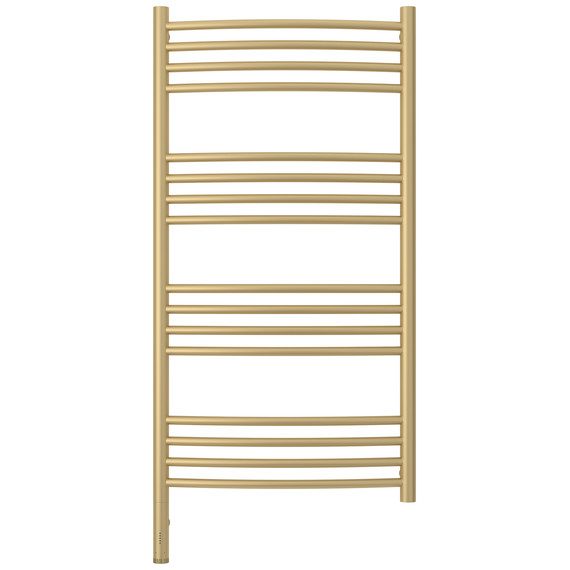 Полотенцесушитель электрический Сунержа Богема 3.1 П16 500x1120 мм (выгнутая перемычка) 022-6002-1050 L, шампань матовый - фото 2