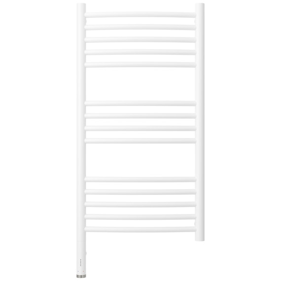 Полотенцесушитель электрический Сунержа Богема 3.1 П14 400x920 мм (выгнутая перемычка) 30-6002-8040 L, белый матовый - фото 2
