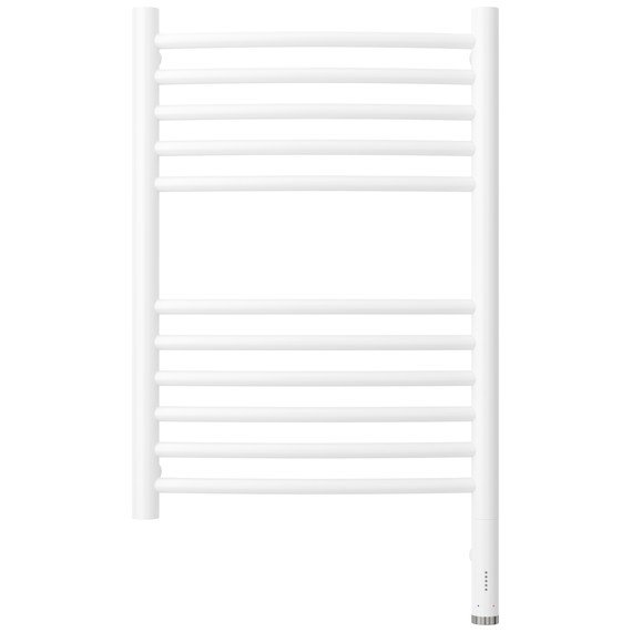 Полотенцесушитель электрический Сунержа Богема 3.1 П11 400x720 мм (выгнутая перемычка) 30-6003-6040 R, белый матовый - фото 2