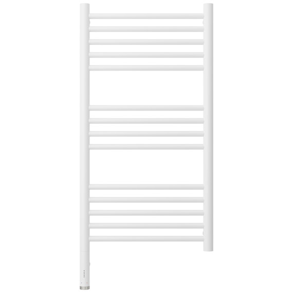 Полотенцесушитель электрический Сунержа Богема 3.1 П14 400x920 мм (прямая перемычка) 30-6004-8040 L, белый матовый - фото 2