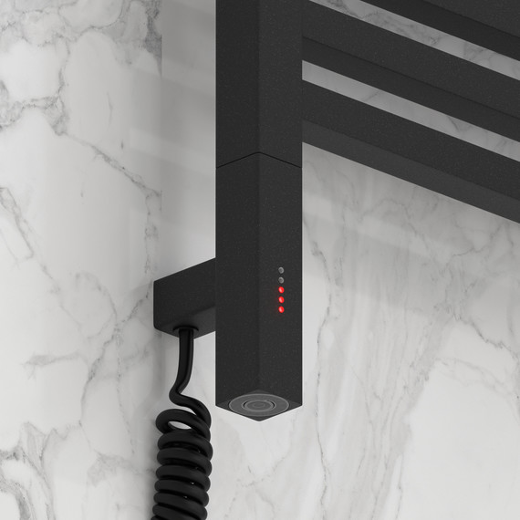 Полотенцесушитель электрический Сунержа Модус 3.1 П15 400x920 мм 15-5900-8040 L, тёмный титан муар - фото 3