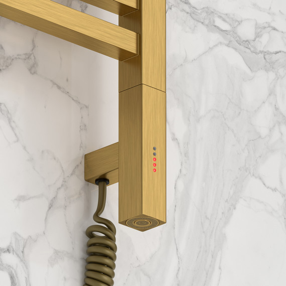 Полотенцесушитель электрический Сунержа Модус 3.1 П12 400x720 мм 051-5901-6040 R, состаренная латунь - фото 3