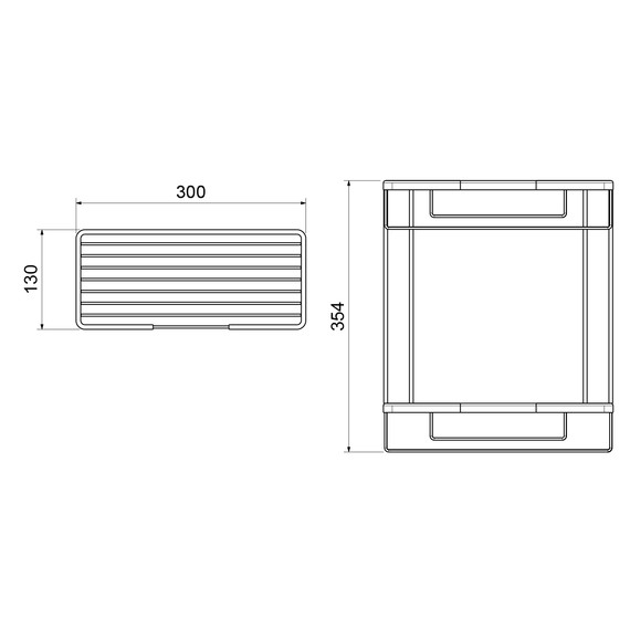 Полочка Timo Saona 13083/18, цвет чёрное золото - фото 6