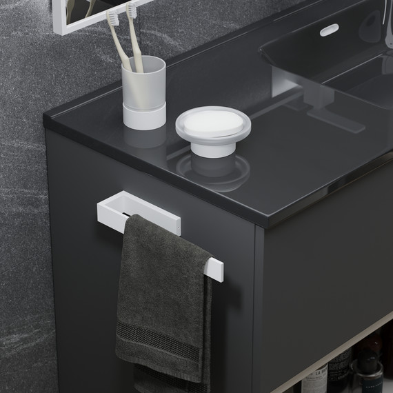 Стакан для зубных щеток Timo Saona 13231/16, цвет белый матовый - фото 2