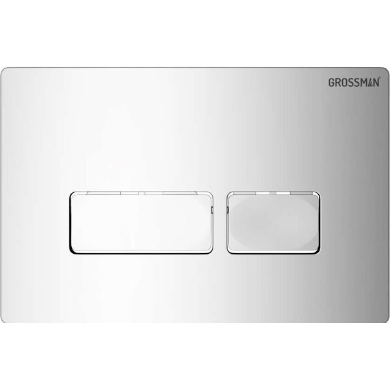 Кнопка смыва Grossman Pragma 700.K31.03.100.100, хром глянцевый - фото 