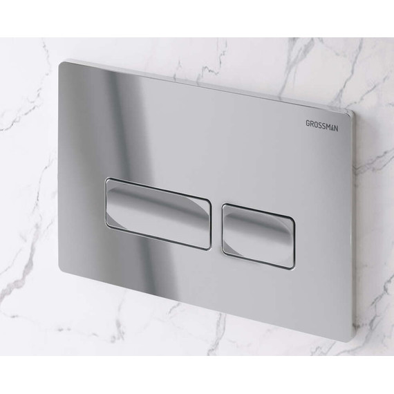 Кнопка смыва Grossman Pragma 700.K31.03.100.100, хром глянцевый - фото 3