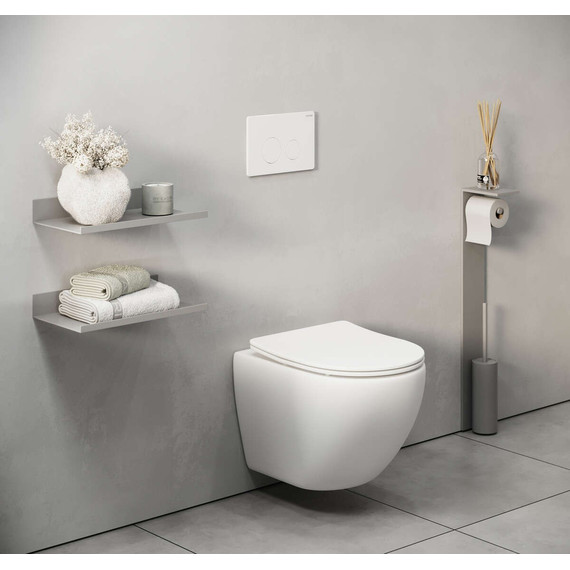 Кнопка смыва Grossman Style 700.K31.05.01M.01M, белый матовый - фото 4