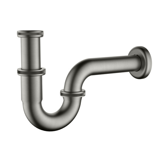 Сифон для умывальника Timo 961/18L, чёрное золото - фото 