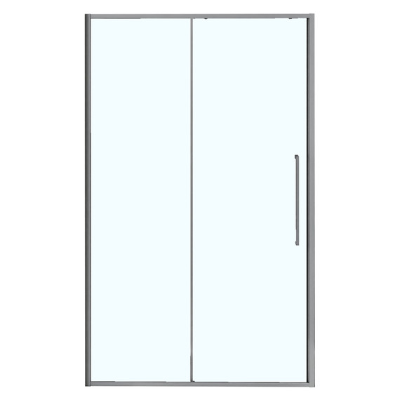 Душевая дверь Azario SHANGHAI 140 см AZ-Y43-140-MGR-CL, графит матовый/прозрачное - фото 