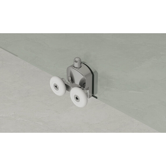 Душевая дверь Loranto 140 см CS-AB03C-140, хром/прозрачное - фото 4