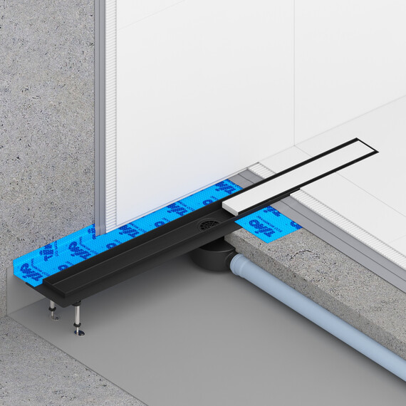 Трап Timo Drain System 100 см DS230210/03, чёрный матовый - фото 4