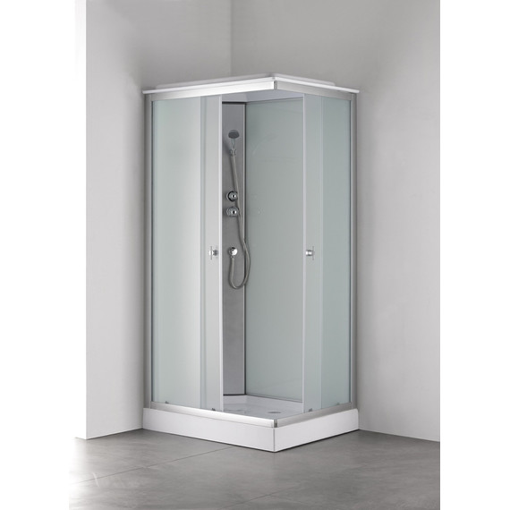 Душевая кабина Loranto 100х80 см CS-5180-13L F, сатин/матовое - фото 2