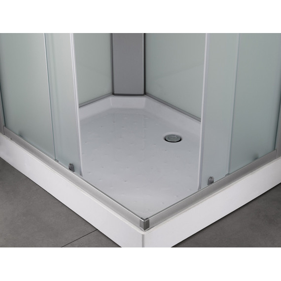 Душевая кабина Loranto 100х80 см CS-5180-13L F, сатин/матовое - фото 5