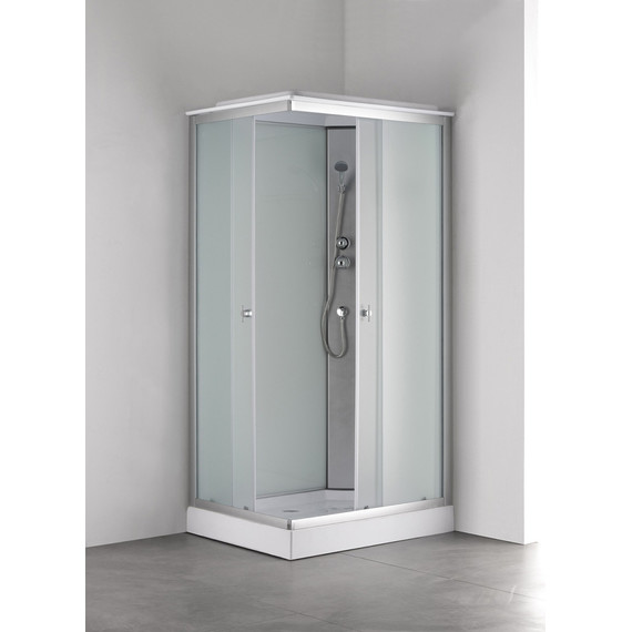 Душевая кабина Loranto 100х80 см CS-5180-13R F, сатин/матовое - фото 2