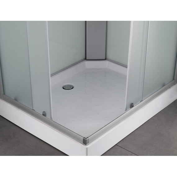 Душевая кабина Loranto 100х80 см CS-5180-13R F, сатин/матовое - фото 7