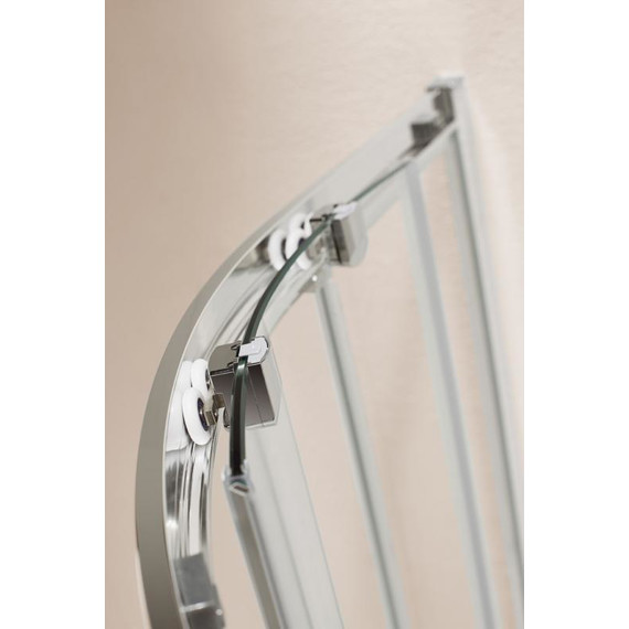 Душевое ограждение Cezares 80х80 см ECO-O-R-2-80-C-Cr, хром/прозрачное - фото 4