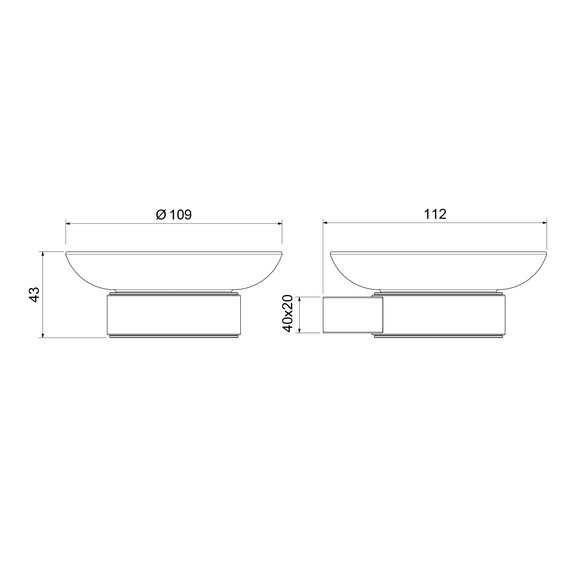Мыльница Timo Luiro 18521/17, цвет золото матовое - фото 2