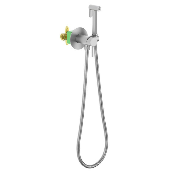 Набор для гигиенического душа Timo Saona 2338/13SM (со скрытой частью) никель - фото 