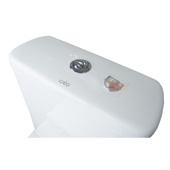 Унитаз-компакт безободковый Creo Ceramique ARLES AS1003+AS1002R с тонкой крышкой микролифт - фото 7