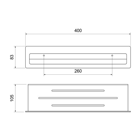 Полочка с полотенцедержателем Timo Luiro 18580/17, цвет золото матовое - фото 2