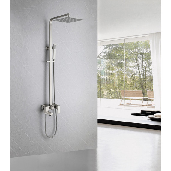 Душевая стойка Abber Daheim AF8216SPL, сатин - фото 2