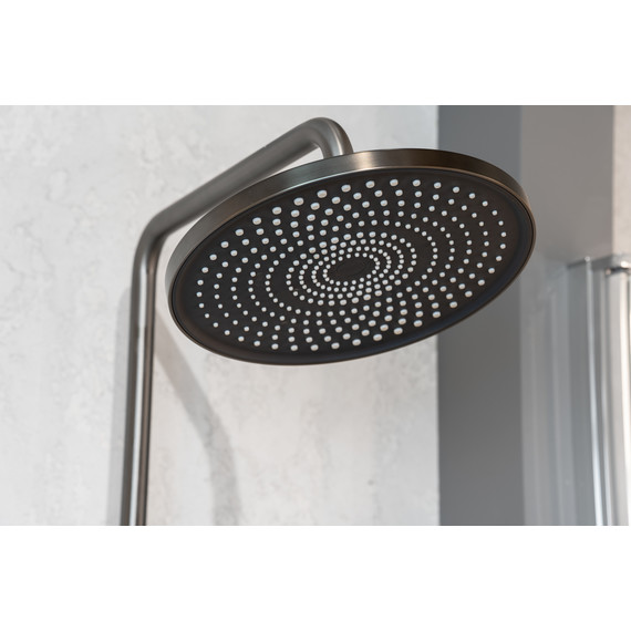 Душевая стойка с термостатом Abber Thermostat AF8516NGL, никель - фото 5