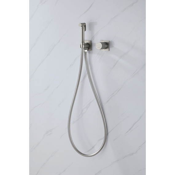 Набор для гигиенического душа Abber Rund AF8725SP, сатин - фото 3