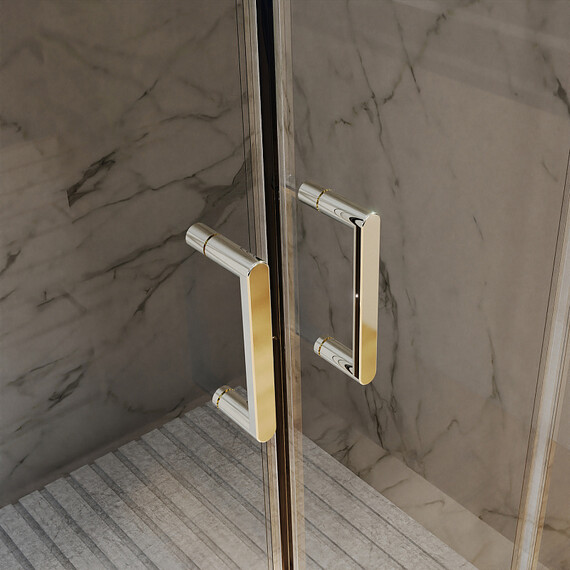 Душевая дверь Azario Tokyo 170 см AZ-362K2-170-CH-CL, хром/прозрачное - фото 3