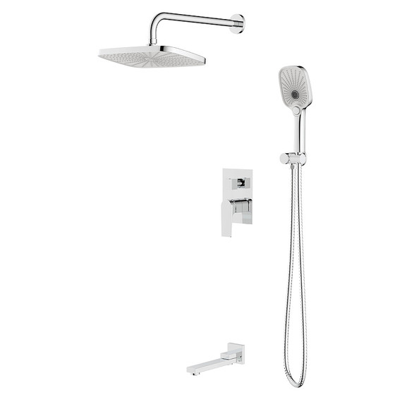 Душевая система для ванны Azario Arida AZ-K7354 (со скрытой частью) - фото 