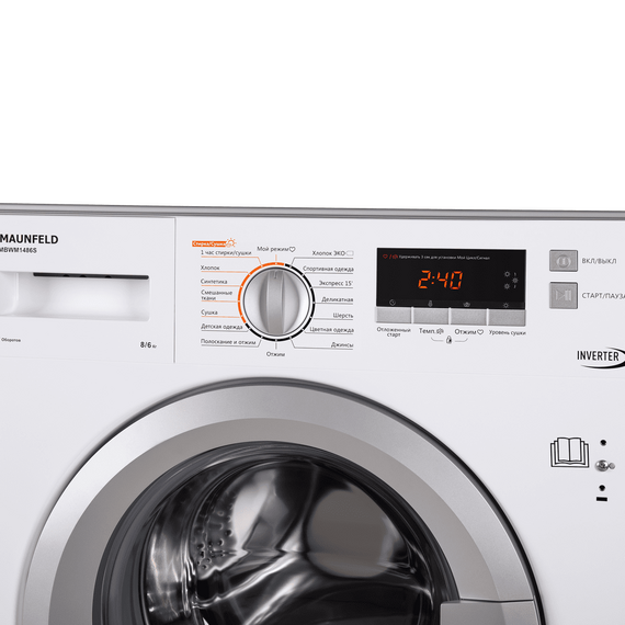 Встраиваемая стиральная машина Maunfeld MBWM1486S - фото 9