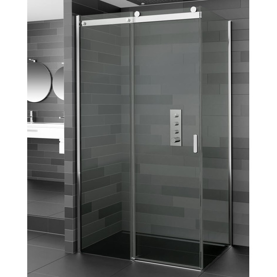 Душевое ограждение Riho Baltic B 203 160х90 см L/R, хром/прозрачное - фото 